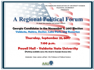 A Regional Political Forum